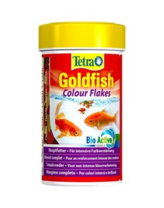 Корм Goldfish Colour для улучшения окраса золотых рыб в хлопьях Tetra