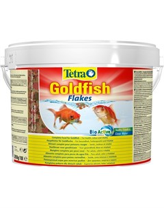 Корм Goldfish для всех видов золотых рыбок в хлопьях Tetra