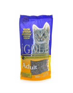 Cat Adult Chicken сухой корм для кошек с курицей 800 г Nero gold