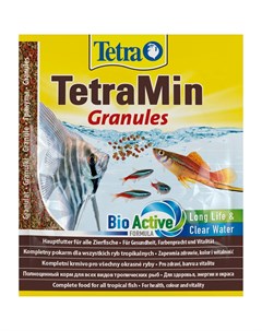 Корм Min Granules для всех видов рыб в гранулах 15 г саше Tetra