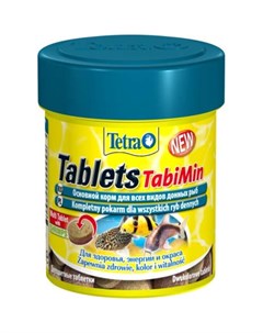 Корм TabletsTabiMin для всех видов донных рыб 58 таб Tetra