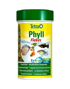 Корм Phyll для всех видов рыб растительные хлопья 100 мл Tetra