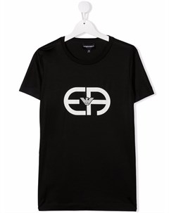 Футболка с логотипом Emporio armani kids