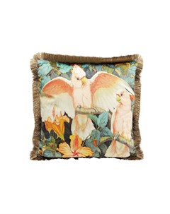 Подушка parrots мультиколор 45x45x15 см Kare