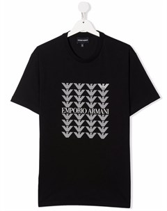 Футболка с логотипом Emporio armani kids