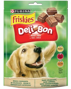 Лакомство Deli Bon с говядиной для взрослых собак 130 г Friskies