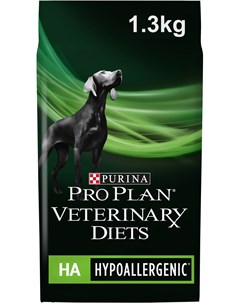 Сухой корм Veterinary Diet HA Hypoallergenic для щенков и взрослых собак при аллергических реакциях  Pro plan