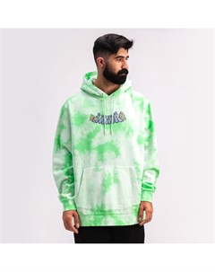 Толстовка Think Factory Embroidered Hoodie Mint Cloud Wash 2021 Ripndip