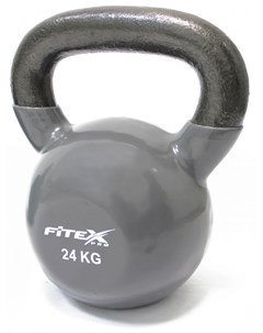 Гиря в виниловой оболочке 24 кг FTX2201 24 Fitex pro