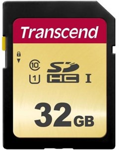 Флеш накопитель Карта памяти 32GB UHS I U1 SD card MLC Transcend