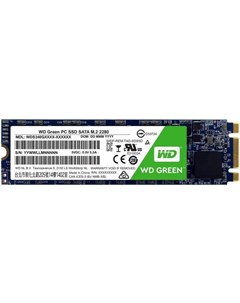 Твердотельный накопитель SSD M 2 480 Gb WDS480G2G0B Read 545Mb s Write 240Mb s 3D NAND TLC Western digital