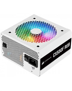 Блок питания ATX 550 Вт CX550F RGB White CP 9020225 EU Corsair