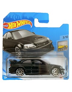 Базовая машинка Honda Civic Si черная Hot wheels