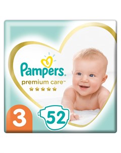 Подгузники Premium Care 6 10 кг шт Pampers