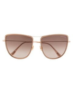 Солнцезащитные очки в оправе кошачий глаз Tom ford eyewear