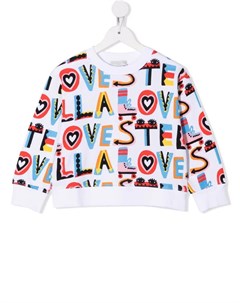 Толстовка с принтом Stella Love Stella mccartney kids