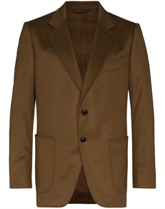 Кашемировый однобортный пиджак Tom ford