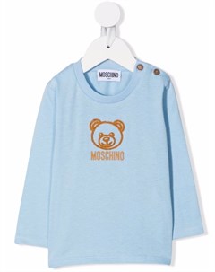 Футболка с вышивкой Teddy Bear Moschino kids