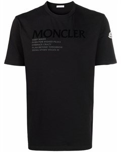 Футболка с логотипом Moncler