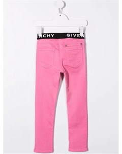 Прямые джинсы с логотипом Givenchy kids