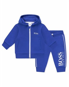 Спортивный костюм с капюшоном и логотипом Boss kidswear