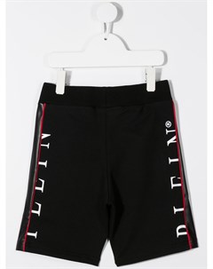 Спортивные шорты с логотипом сбоку Philipp plein junior