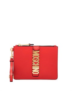 Клатч с логотипом Moschino