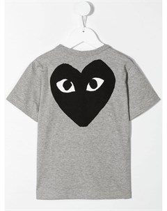 Футболка с логотипом Comme des garçons play kids