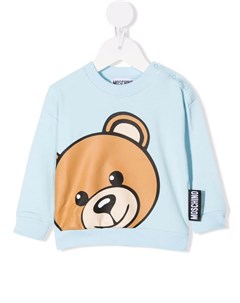 Свитер с принтом Moschino kids