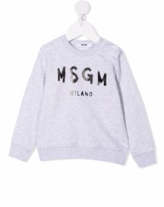 Джемпер с логотипом Msgm kids