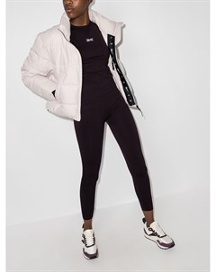 Спортивный топ с жаккардовым логотипом Reebok x victoria beckham