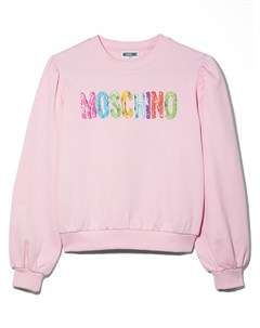 Толстовка с логотипом Moschino kids