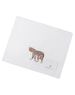 Полотенце 33 х 50 см Leopard белый Lasa home