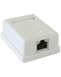 Розетка внешняя RJ 45 STP кат 5E внешняя экранированная NAS212 Gembird