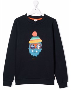 Толстовка Ski Yeti с принтом Paul smith junior