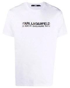 Футболка с логотипом Karl lagerfeld