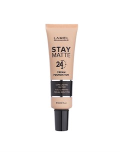 Тональный крем для лица Stay Matte 404 30мл Lamel