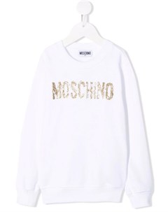 Свитер с логотипом Moschino kids