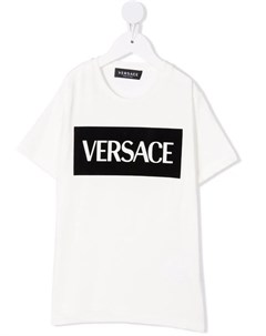 Футболка с логотипом Versace kids