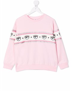 Джемпер с логотипом Chiara ferragni kids