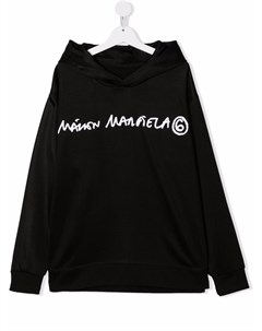 Худи с логотипом Mm6 maison margiela kids