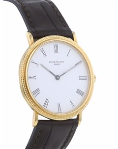 Наручные часы Calatrava pre owned 33 мм 1990 х годов Patek philippe