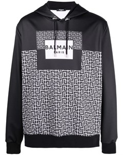 Худи с монограммой Balmain