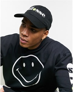 Черная кепка с логотипом x Smiley Ellesse