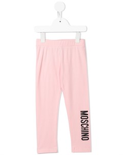 Легинсы с логотипом Moschino kids