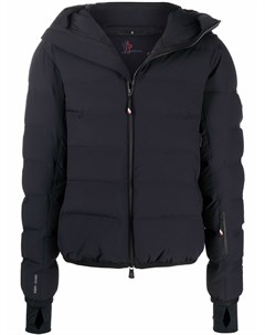 Пуховик с нашивкой логотипом Moncler grenoble