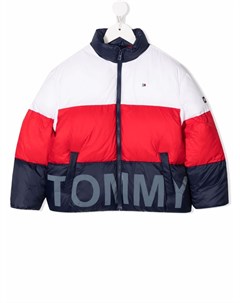 Пуховик с логотипом Tommy hilfiger junior