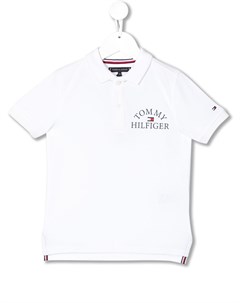 Рубашка поло с логотипом Tommy hilfiger junior