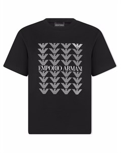 Футболка с логотипом Emporio armani kids