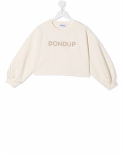 Джемпер с вышитым логотипом Dondup kids